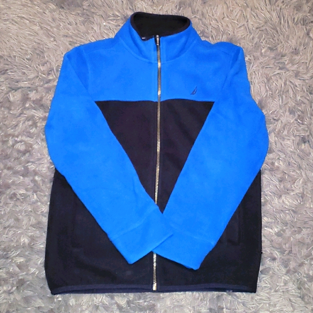 Nautica Boys fleece zip up jacket